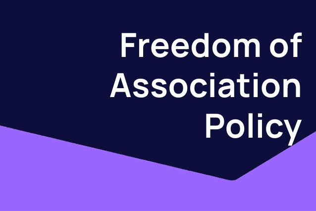 Infront Freedom of Association Policy